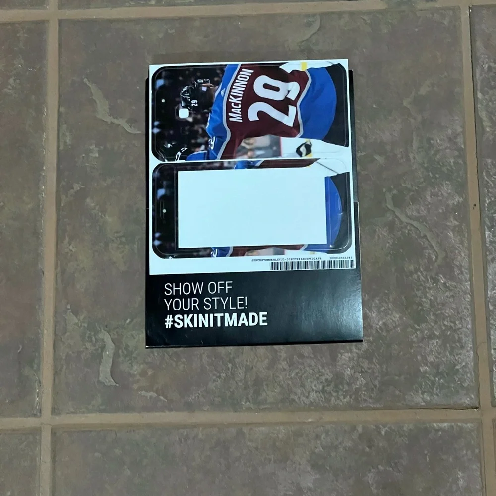 Colorado Avalanche Hockey #29 Nathan MacKinnon phone cover skin for Galaxy J3